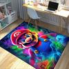 1 Stück Super Mario Büroteppich Rutschfester Teppich mit Anime-Cartoon-Design für festliche Geschenke, Geeignet für Wohnkultur, Wohnzimmer, Schlafzimmer, Gaming