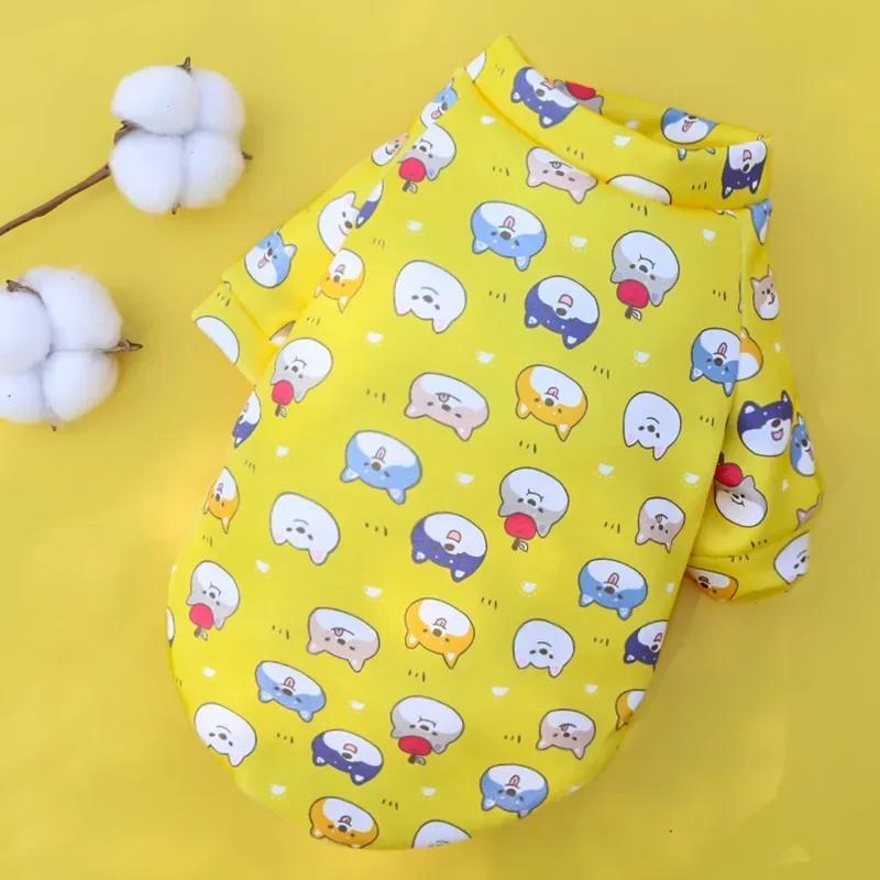 Cappotto Felpa Invernale Caldo per Cani Piccoli Bulldog Chihuahua Shih Tzu Felpa Cucciolo Gatto Maglione Cani