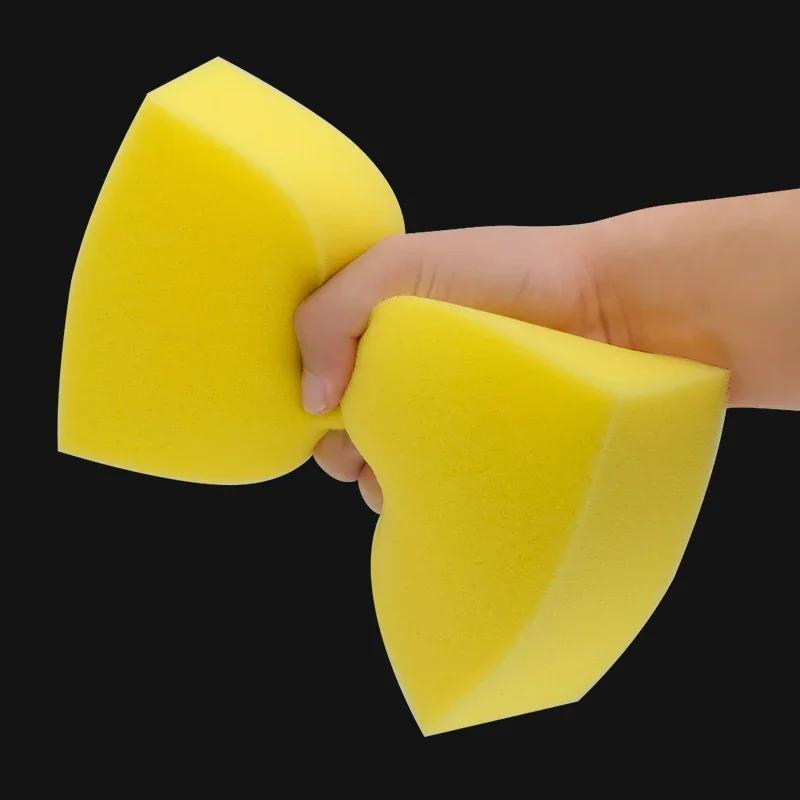 

Yellow Car Wash Wax Square Sponge Extra Soft Large Size Washing Cellulose Super Absorbent Multi-use Cleaning Tool
