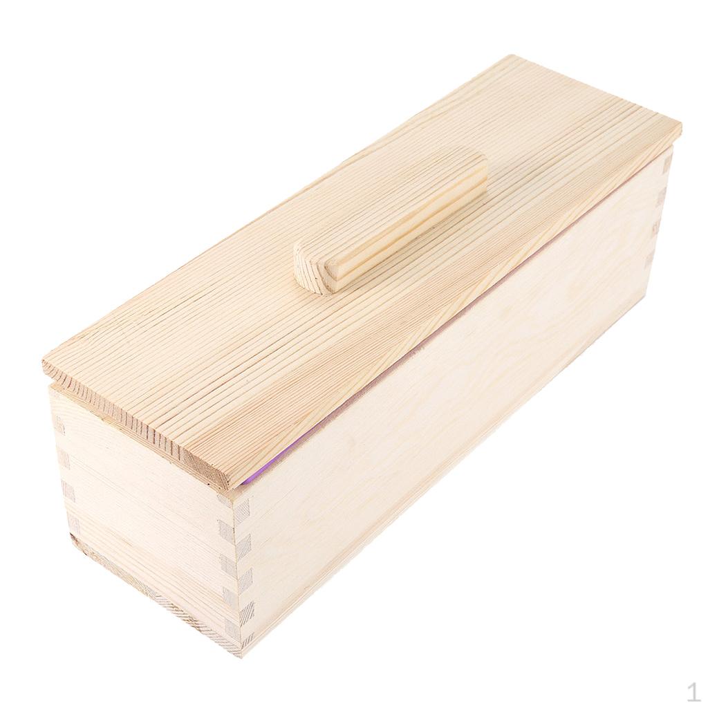 Flexible Rectangular Soap - Loaf with and Lid DIY Tool for Soaps Cake Making Supplies Silicone,