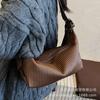 Large Capacity Bag Women's Autumn and Winter Retro 2025 New Niche Design Pleated Shoulder Bag Versatile Commuter Dumpling Bag