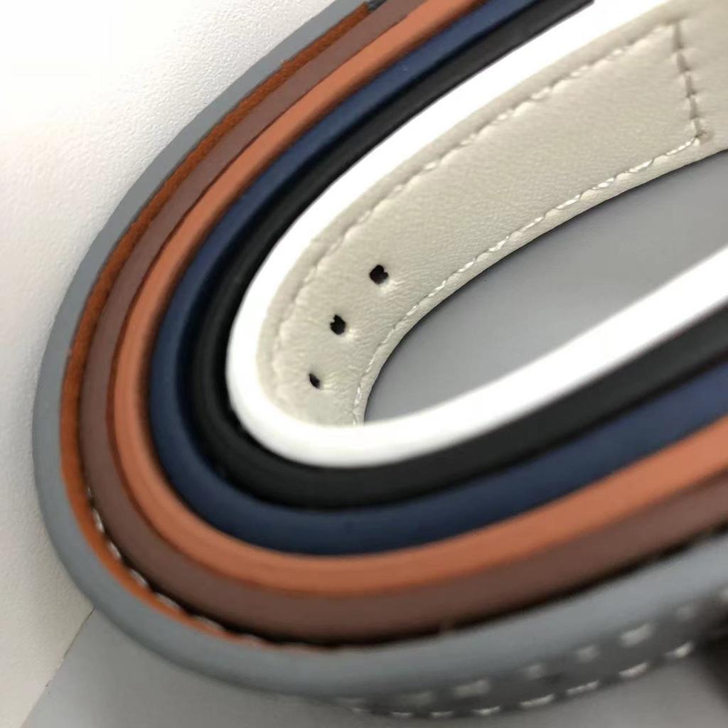 20/22mm Stylish For Casual Watch Strap For Men And Women Adjustable Strap For Xiaomi Watch Color Air S4 Pu Leather Watch Band