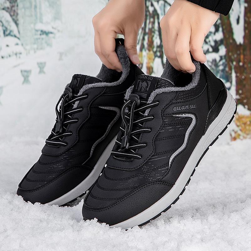 Two cotton shoes for the elderly cotton shoes winter velvet warm mother sports shoes middle-aged and elderly waterproof
