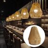Woven Lampshade Chandelier Cover Decor Classic Versatile Pendant Lamp Shade Ceiling Light for