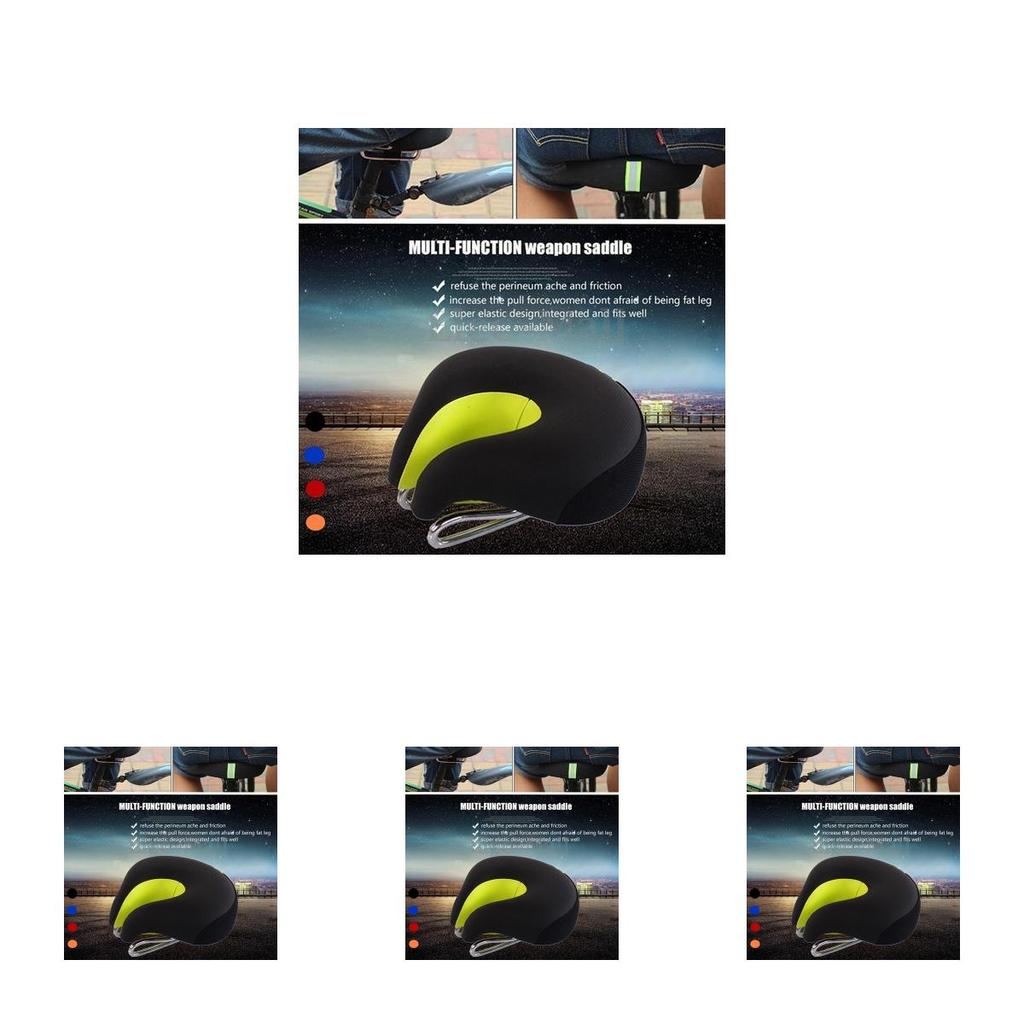 Mountain Mtb Bicycle Bike Saddle Split Nose Cycling Seat Cushion Pad Ergonomic