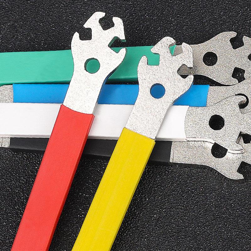 Stainless Steel Mountain Bicycle Spoke Wrench Anti-slip MTB Cycling Bike Rim Wheel Spoke Wrench Tension Correction Repair Tools