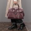 Women's Casual Design Tote Handbag, Fashion Large Capacity Shoulder Bag with Zipper Closure and Polyester Lining