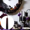 4 Pack Black Tapered Candlesticks Home Decoration Spooky Blood Drip Party Unscented Candlesticks Horrible 2 Colors
