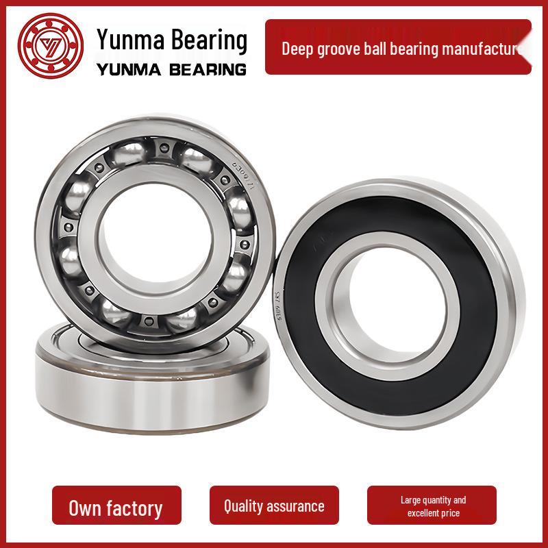 Deep Groove Ball Bearing Series 6300-6306RS/ZZ for Motors