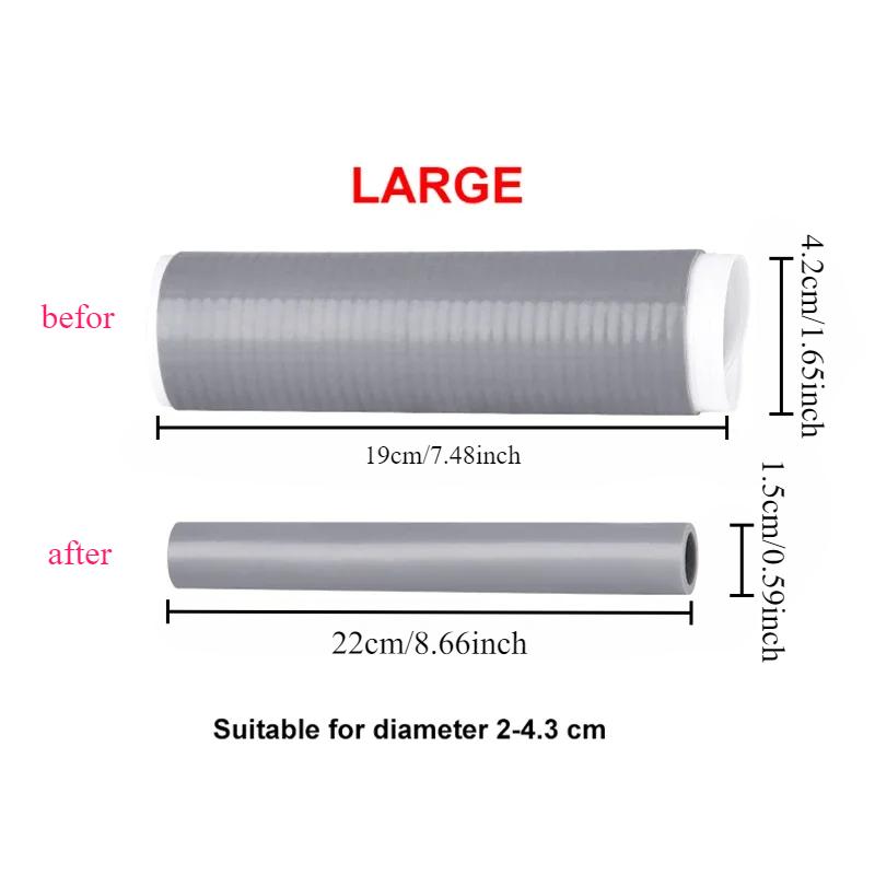 Heat Insulation Cover for Wok Handle Manual Iron Pan Anti-scalding Rubber Cover Household Stainless Steel Pot Handle Cover