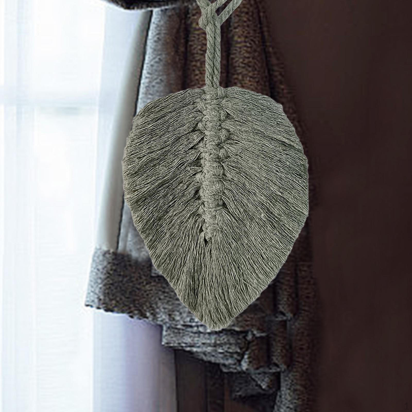 

Подхват для штор в стиле бохо, хлопковая драпировка, подхват для штор, настенный декор, креативный держатель для драпировки серый