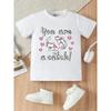 European Sizes Children A "S" Casual Summer T-shirt with Hand-painted Koi Print, Round Neck Short Sleeve Design, Machine Washable, with Fun Design