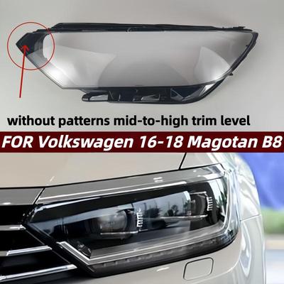 Kompatible transparente Scheinwerferabdeckung für Volkswagen Magotan B8 2017-2019 - Niedrige bis Hohe Ausstattungsvariante