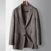 Autumn and Winter Wool Woolen Light Luxury Business Youth Double-sided Woolen Warm Suit Jacket