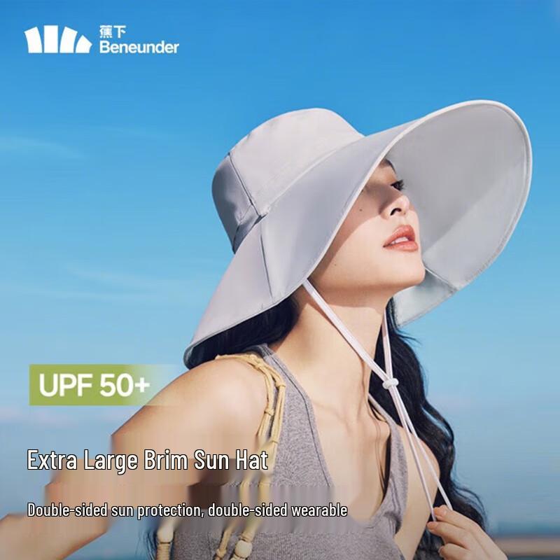 Двусторонняя солнцезащитная шляпа-рыбака Beneunder One Size