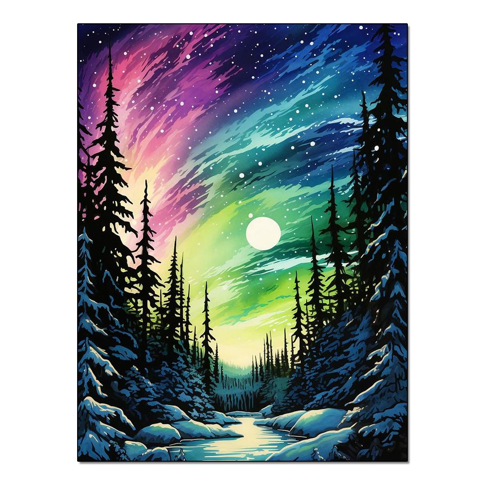 Landscape Sunset Diamond Painting Complete Kit DIY Mosaic Embroidery Hobby Handicraft Painting for Home Wall Decoration