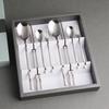 Bamboo Korean Sujeo Cutlery Set - 2-Person 8PC STS304 Stainless Steel Spoon, Chopsticks, Teaspoon & Fork Gift Set