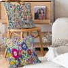 Flower T-Takashi Art M-Murakami Cushion Cover Car Throw Pillow Case For Sofa Car Christmas Gift 40x40cm 45x45cm