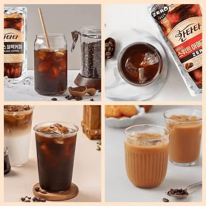Lotte Cantata Black Coffee Drink