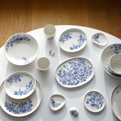 [Officially Imported] Moomin Arabia Hal Chopstick Holder, Set of 2, Moomin Tableware, Arabia, 1073509