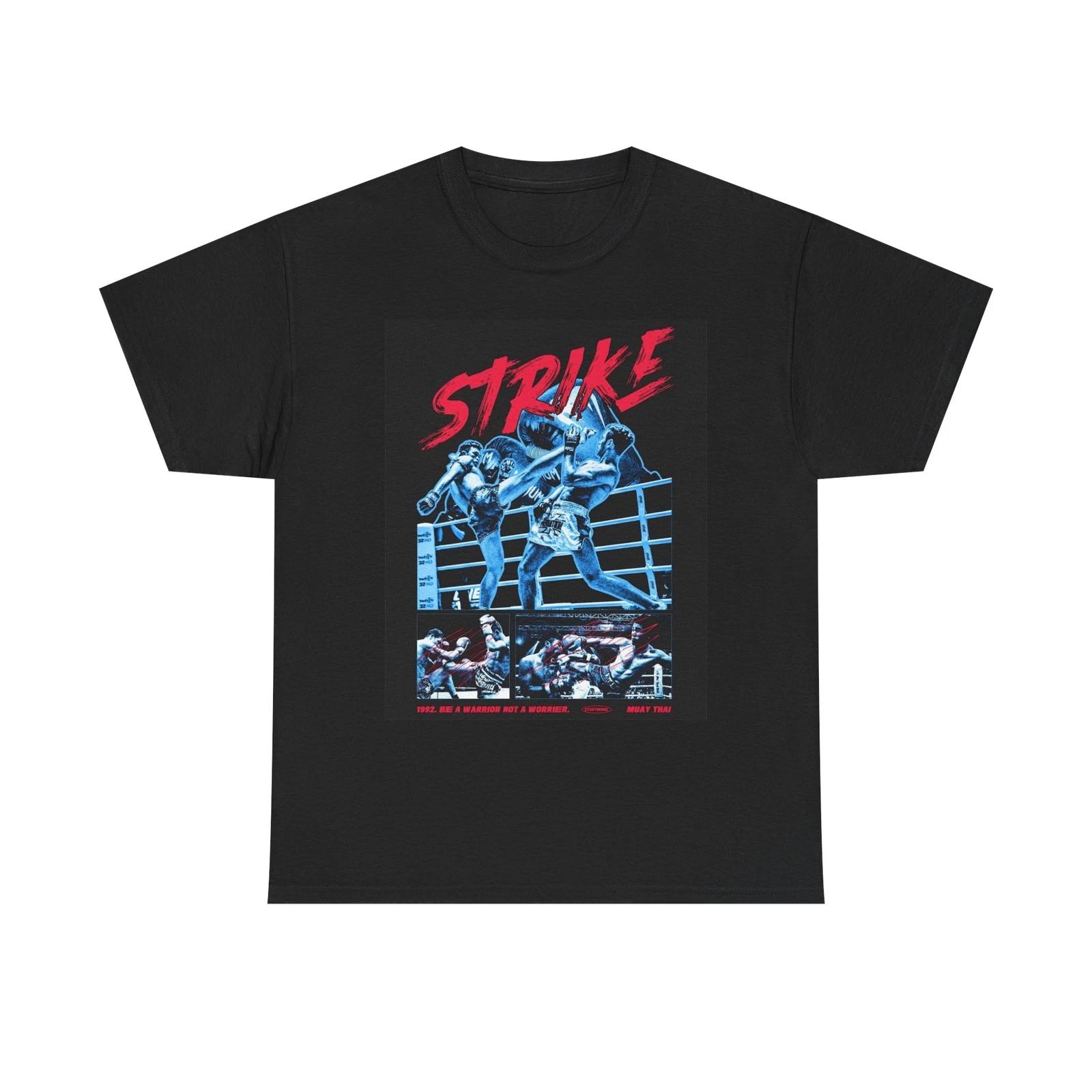Men s and Women s T-shirts Muay Thai Strike Graphic XL