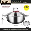 Wutuo 316 Stainless Steel Multi-layer Steamer & Stockpot