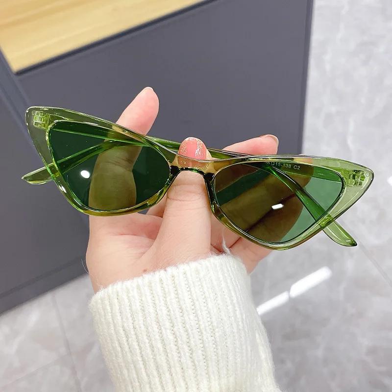 Trendy Cat Eye Women's Sunglasses Hip Hop Retro UV400 Sun Glasses Eyewear Men Women Fashion Travel Sunproof Goggle Shades