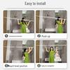 Foldable No-Drill Shower Curtain and Blackout Partition