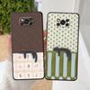 Cartoon Grid Cat Funda Phone Cover Case for Xiaomi Poco F8 M3 M4 M7 Pro C61 C50 C75 F1 F3 M5 X3 X4 X5 X7 Pro C71