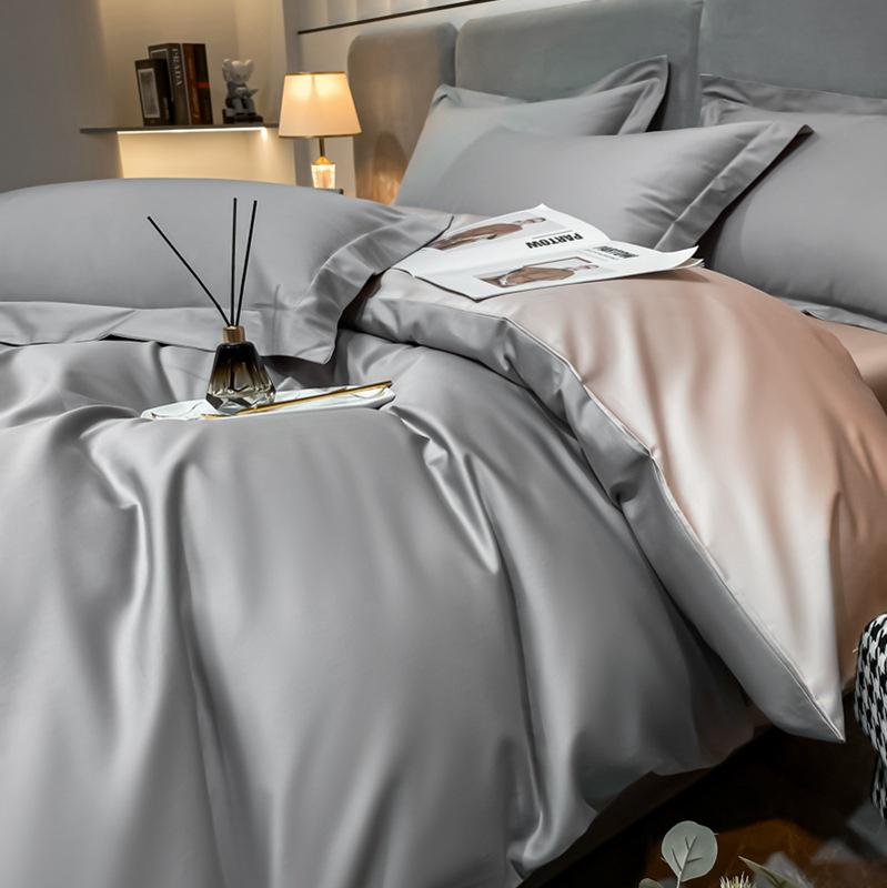 

Роскошный комплект постельного белья из чистого длинноволокнистого хлопка плотностью 200: Пододеяльник, наволочка, простыня 220*240cm Quilt Cover