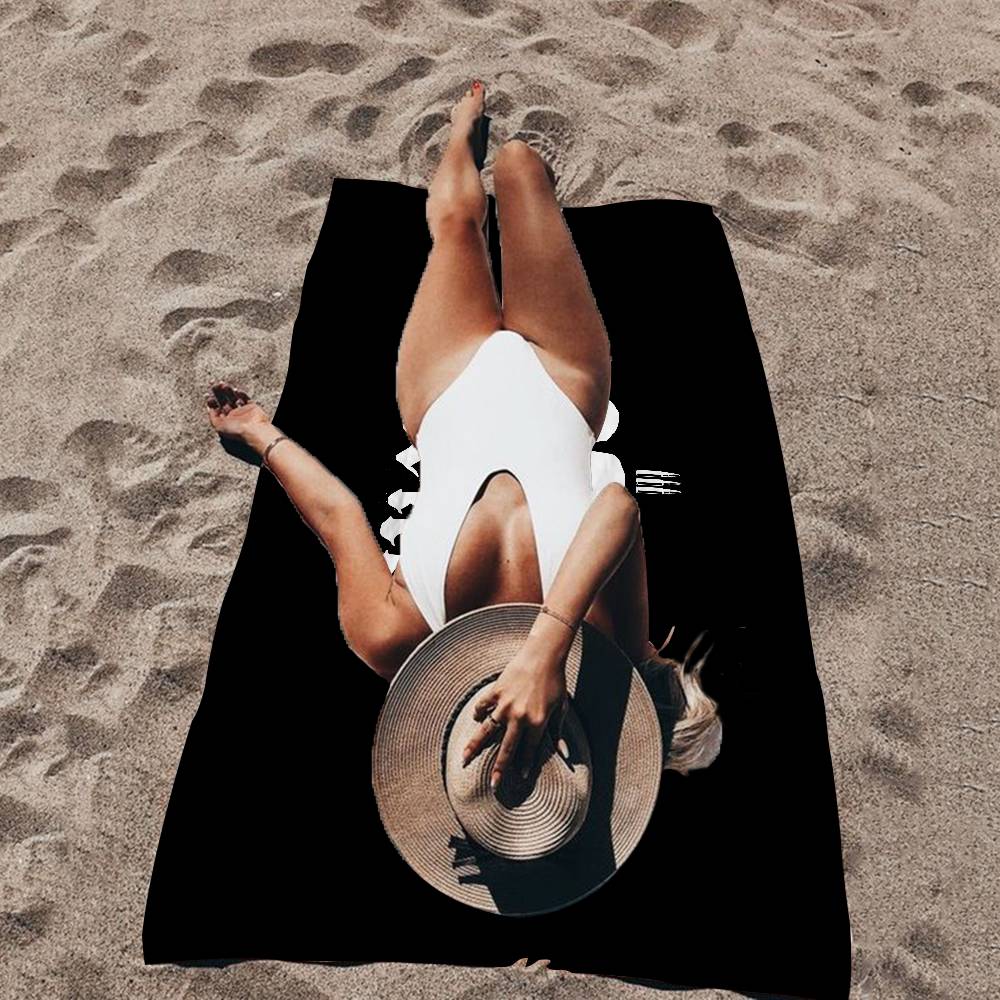 O-Omerta S-Store Logo Microfiber Beach Towel Absorbent Quick Dry Soft Yoga Swimming Resort Mountain Climbing Towel