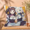 Nekopara Anime Classic Personalized Pillow Cover Kids Bedroom Wild Party Decor Pillowcase Kid Birthday Shower Gift