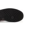 Air Jordan 1 Mid 'Bred Toe' (Unisex) Black / White / Fire Red Vintage Basketball Shoes 554724 079