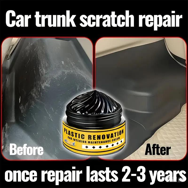 JOKJOK integrated automotive plastic repair wax - interior, exterior, seat scratch repair paste - prevents aging and cracking