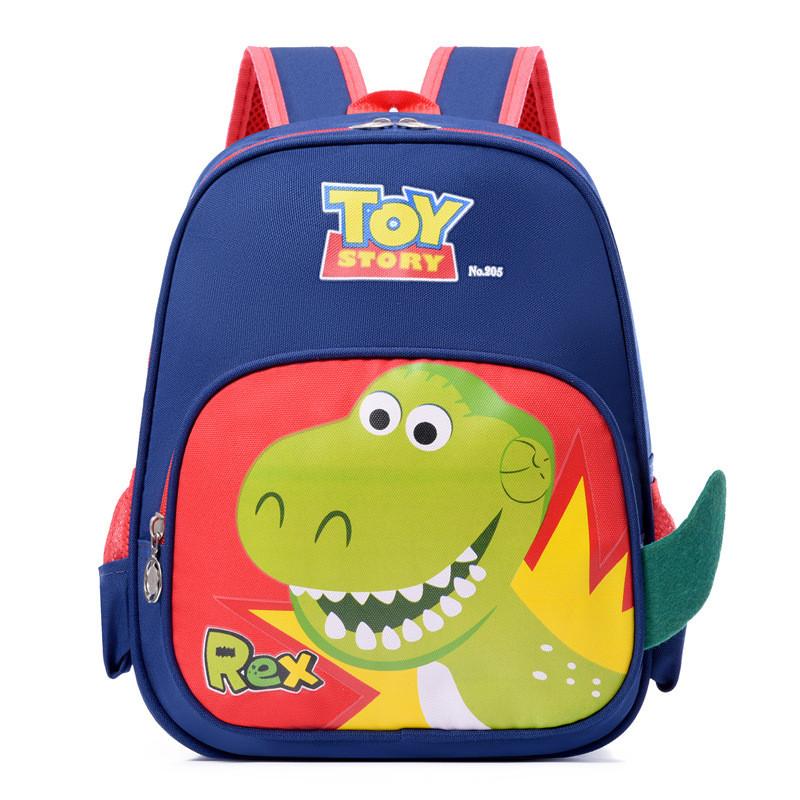

Stylish Modern Cute Baby Backpack For Kindergarten Boys And Girls Lightweight Oxford Design1 Red