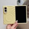 Luxury Lovely Wave Ins Korea Magnetic Phone Protection Case for Samsung Galaxy Z Fold 8 Anti Scratch Candy Color Shockproof Hard Matte Protector Cover