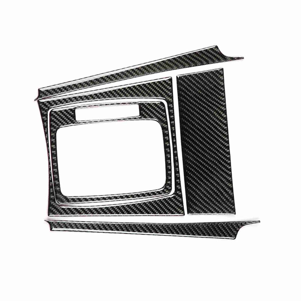 Car Gear Shift Carbon Fiber Panel Trim for Mercedes Benz W204 C Class 07 13 (Left Hand Drive)