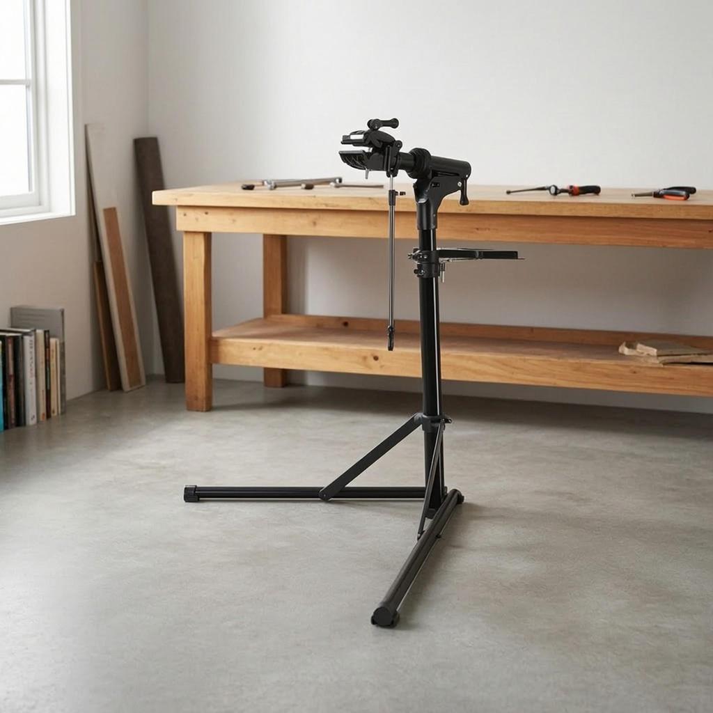 Bike Repair Stand Height Adjustable Workstand Heavy Duty for Home Workshop