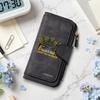 Fashion Printed Long Wallet Slim Portable Card Holder Durable Daily Use Purse