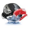 Lampe LED - TMELECTRON - TMTOR003 - Silicone Étanche - 3 Modes - Rouge