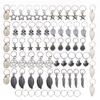 70pcs Hair Braid Rings Dreadlocks Bead Ring Fashion Hair Decoration Accessories