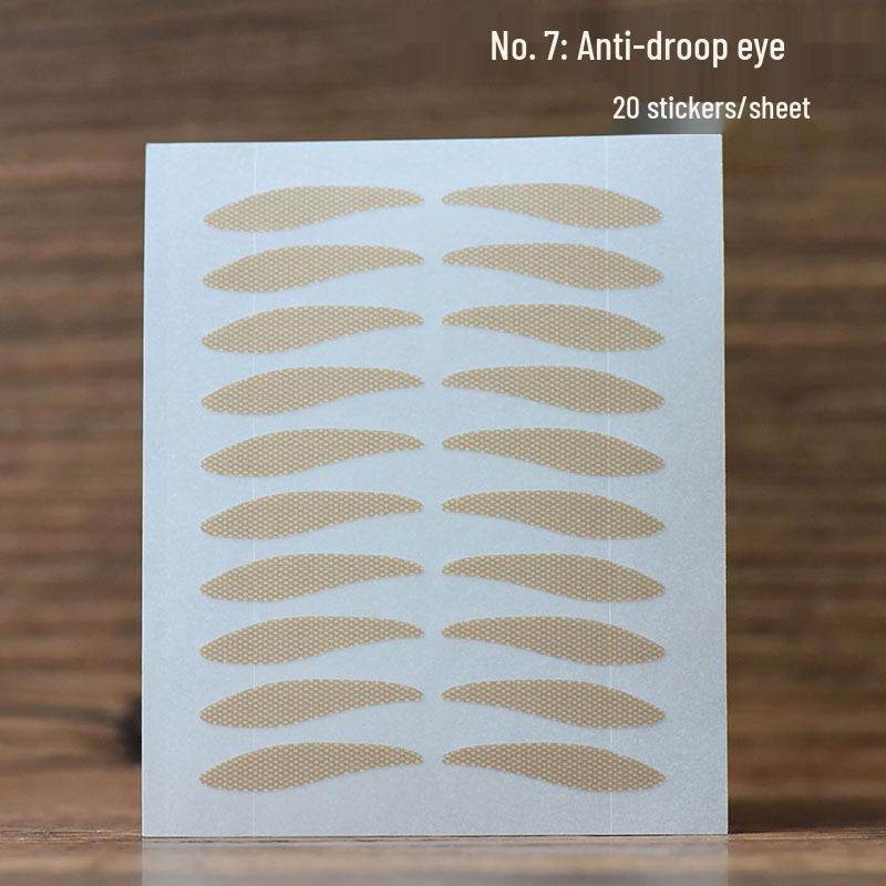 9 Pairs Skin-Toned Mixed Eyelid Tapes for Invisible Double Eyelid Support and Swollen Eye Adjustment