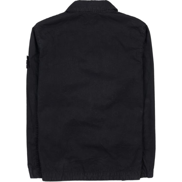 STONE ISLAND Jacket With Logo Patch Kids Jackets Black 791610102-V0129