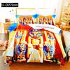Hip Hop Heavy Metal Maiden 3-piece Cartoon Anime Duvet Cover Sets For Adult Boy bedroom Luxury Printed Bedding Set