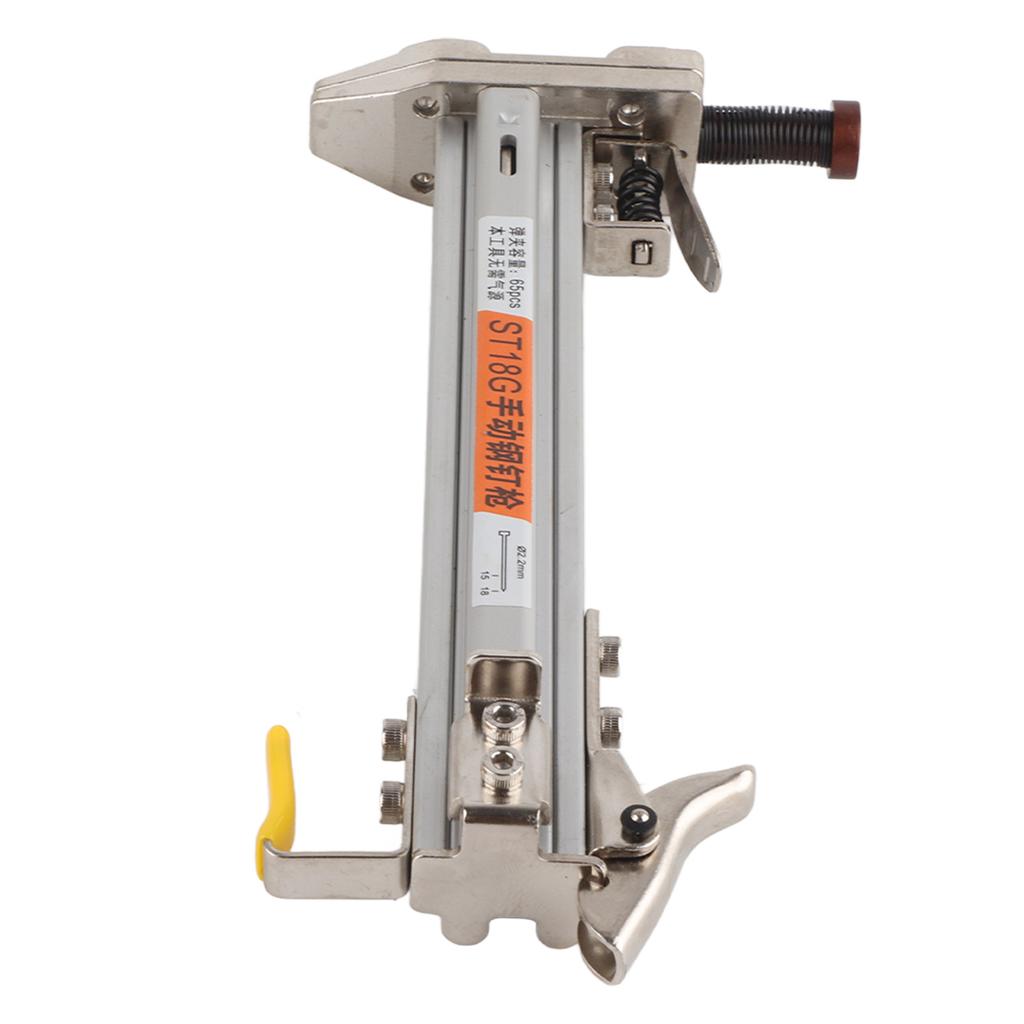 Clavadora Manual Carpintería Clavadora de Acero Ranurada Muebles Suelos Herramienta de Clavado