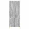 Cabinet Set 2 pcs Sonoma Grey Wood Material