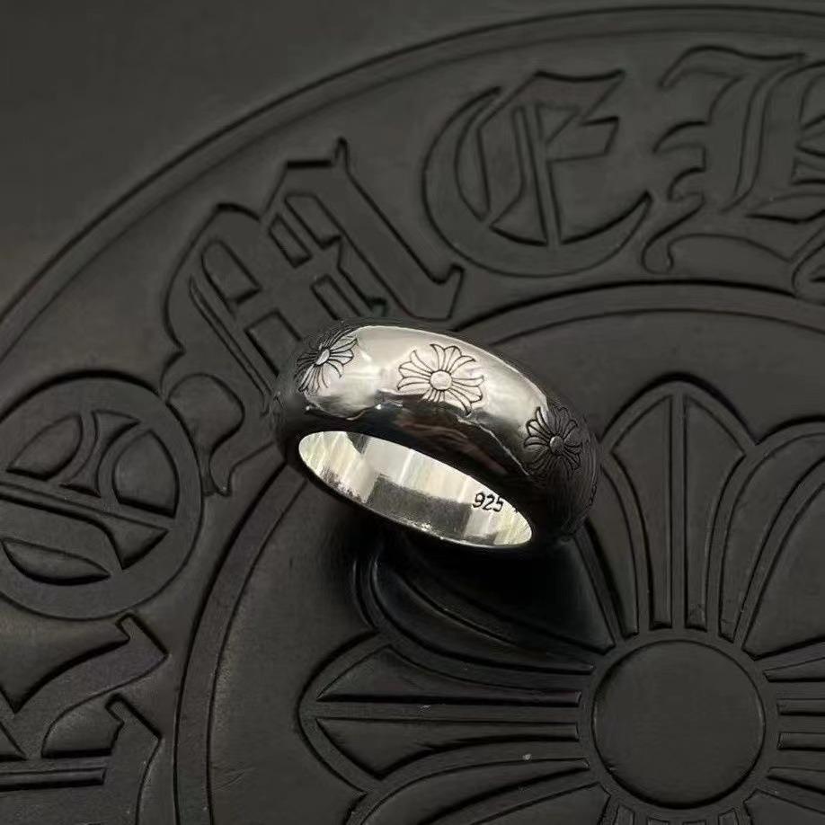 2025 Trendy Ring Premium Couple's and Men's Thick Edition Circular Cross Ring Accessory