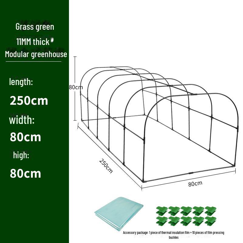 Plant Insulation Shed: Waterproof and Windproof Greenhouse Cover for Balcony Succulents, Winter Weather Protection