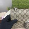 [Pre-Owned] Dionysus Tiger Head Buckle Logo Canvas Crossbody Shoulder Bag Small - Very Good #11VP42N