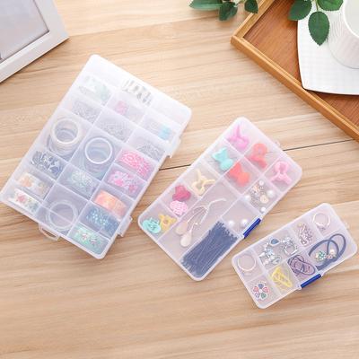 10-Grid Removable Transparent Medicine Box, Fishing Gear Plastic Box, Jewelry Finishing Box, Multi-Grid Sub-Packaging Parts Box, Jewelry Storage Box.